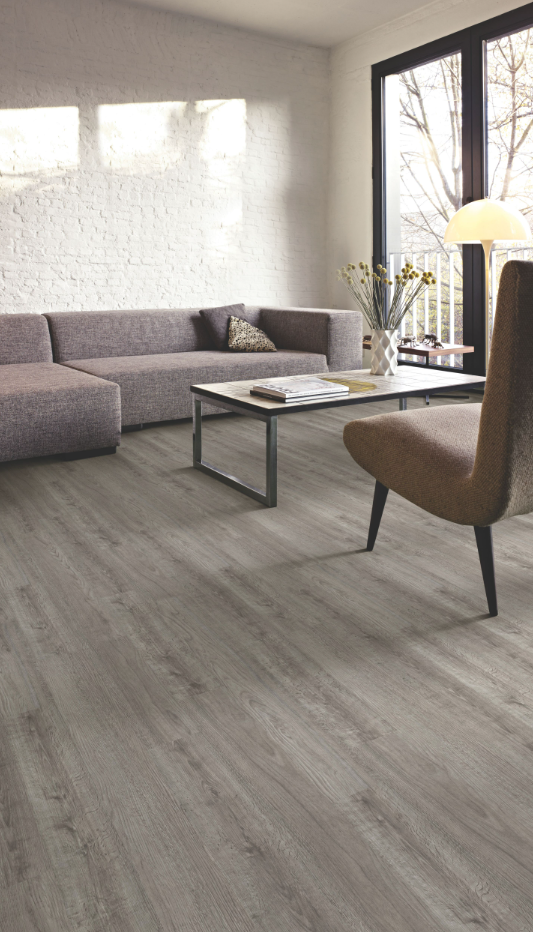 Clearance Rockport Grey LVP at 1.89 per square foot.